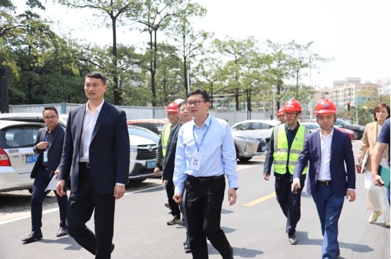 北滘镇党委书记、镇长王德华前往开云网投-开云(中国)建科集团佛肇分公司重点项目调研