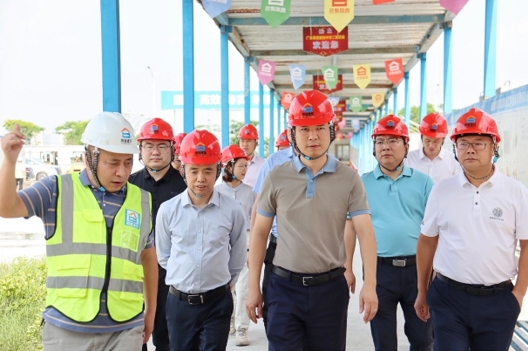 一切以项目为中心|开云网投-开云(中国)建科集团总裁一线巡盘